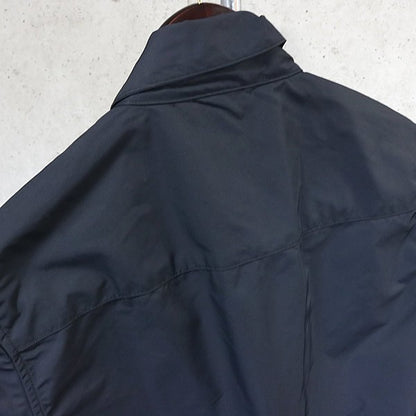 CHROME HEARTS Carpenter Leather Pocket Zip Shirt Size M