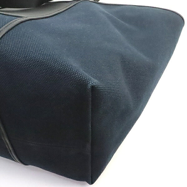 HERMES Etriviere Pocket 35 Tote Black Silver Size ONE SIZE