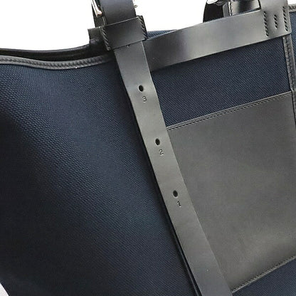 HERMES Etriviere Pocket 35 Tote Black Silver Size ONE SIZE