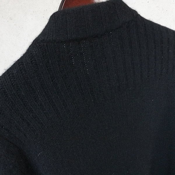 CHROME HEARTS CH Logo Leather Patch Cashmere Cardigan Size S