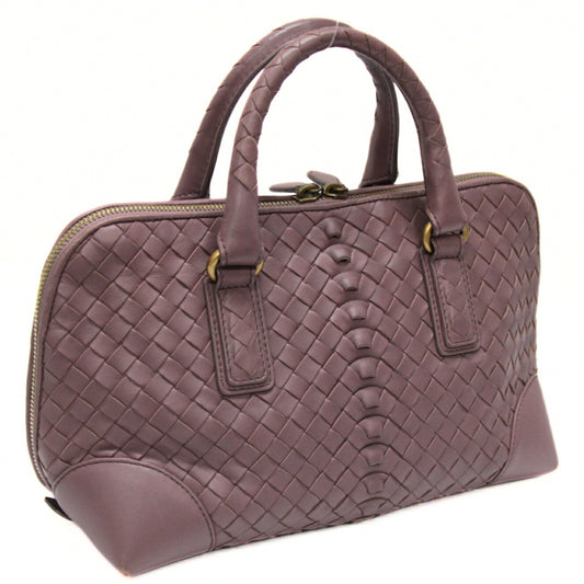 BOTTEGA VENETA Intrecciato Handbag Purple Size ONE SIZE