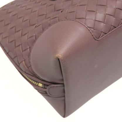 BOTTEGA VENETA Intrecciato Handbag Purple Size ONE SIZE