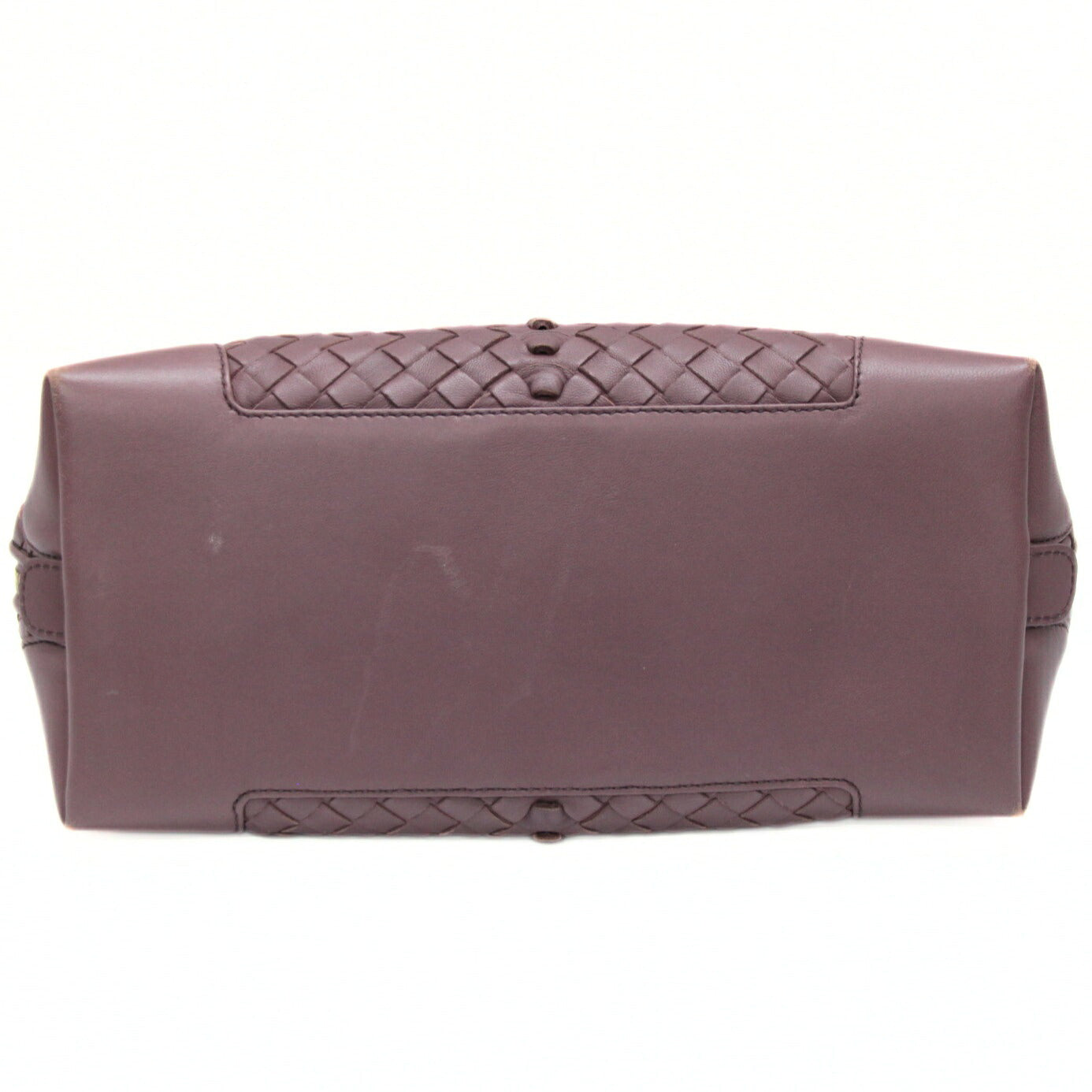 BOTTEGA VENETA Intrecciato Handbag Purple Size ONE SIZE
