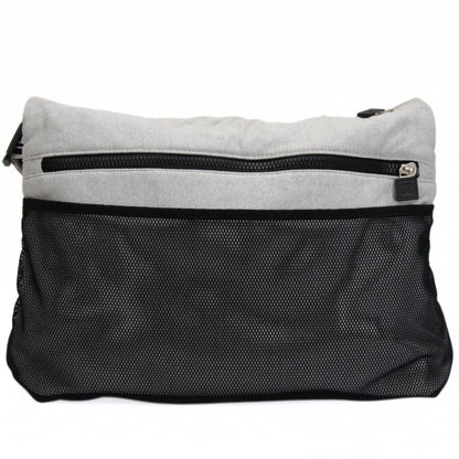 CHANEL Chanel Sport Chocobar Cotton Bag Gray Size ONE SIZE