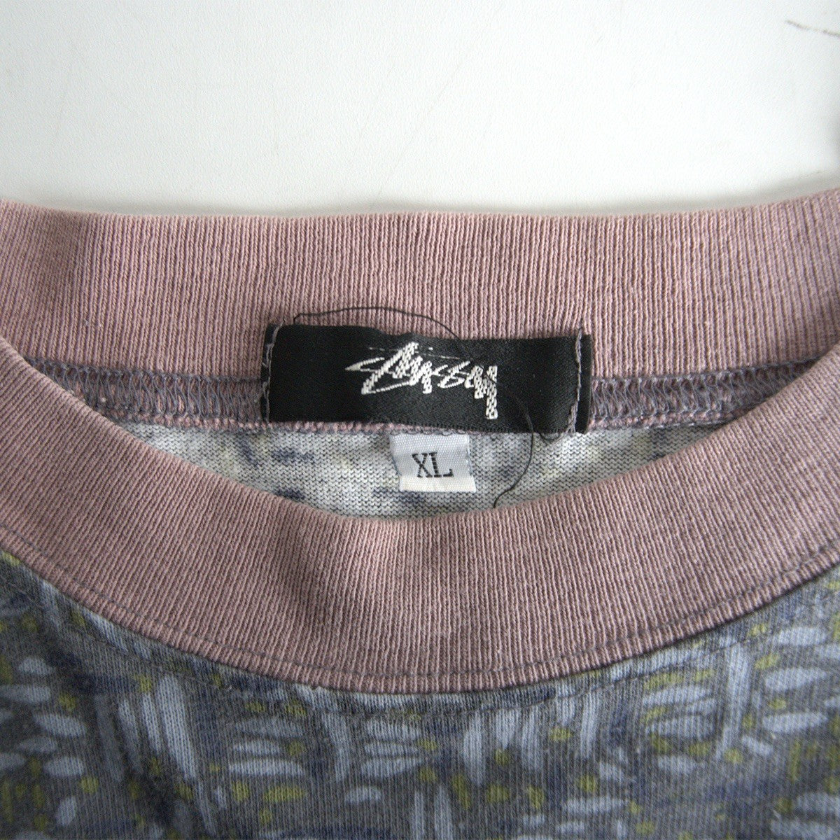 Stussy 80S All-over print tee T-Shirt Size XL