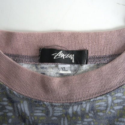 Stussy 80S All-over print tee T-Shirt Size XL