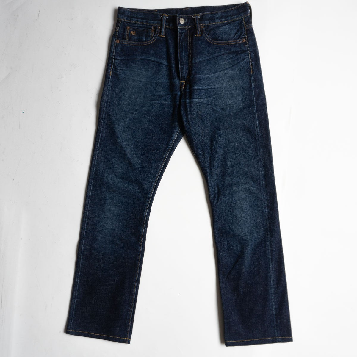 RRL HIGH WAIST 5 POCKET JEANS Vintage Wash Size Size 31×34