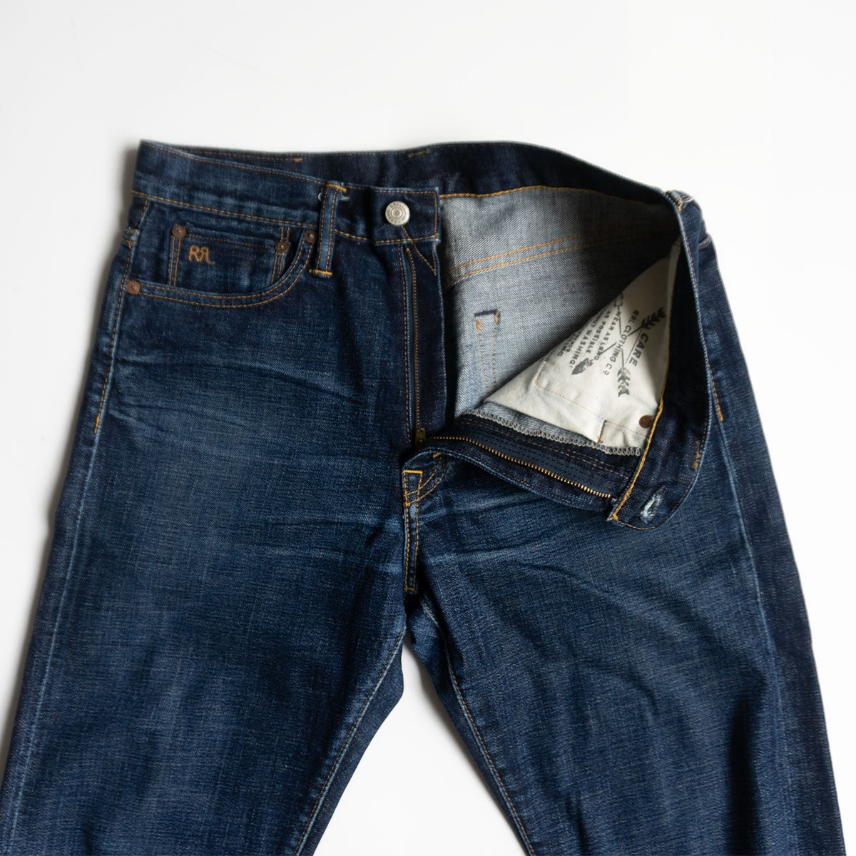 RRL HIGH WAIST 5 POCKET JEANS Vintage Wash Size Size 31×34