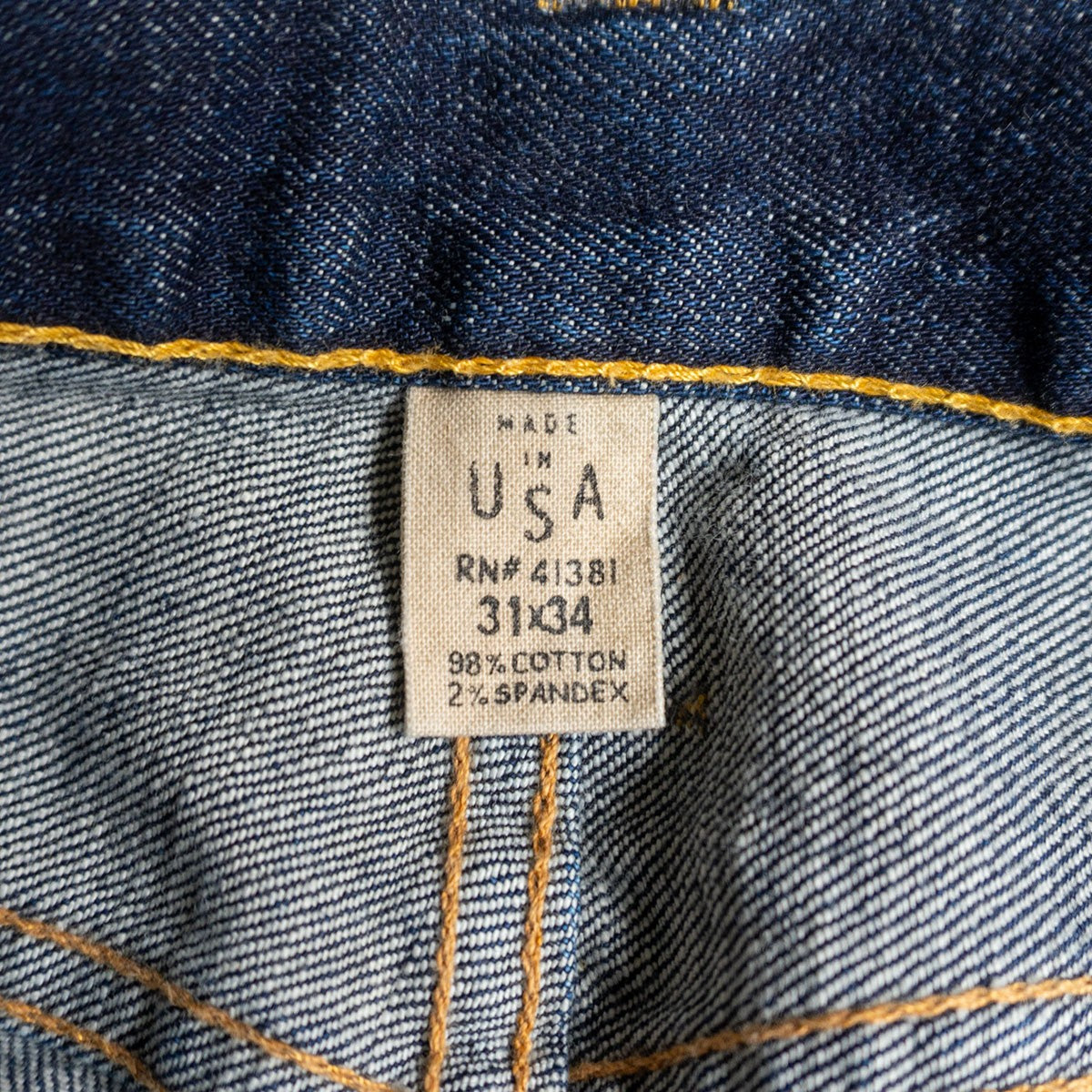 RRL HIGH WAIST 5 POCKET JEANS Vintage Wash Size Size 31×34
