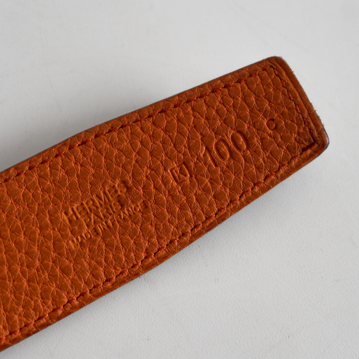 Hermes x size? 100 Reversible Leather Belt Size 100