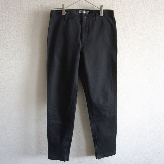 Issey Miyake Straight Zip Cuff Pants Black Size 3