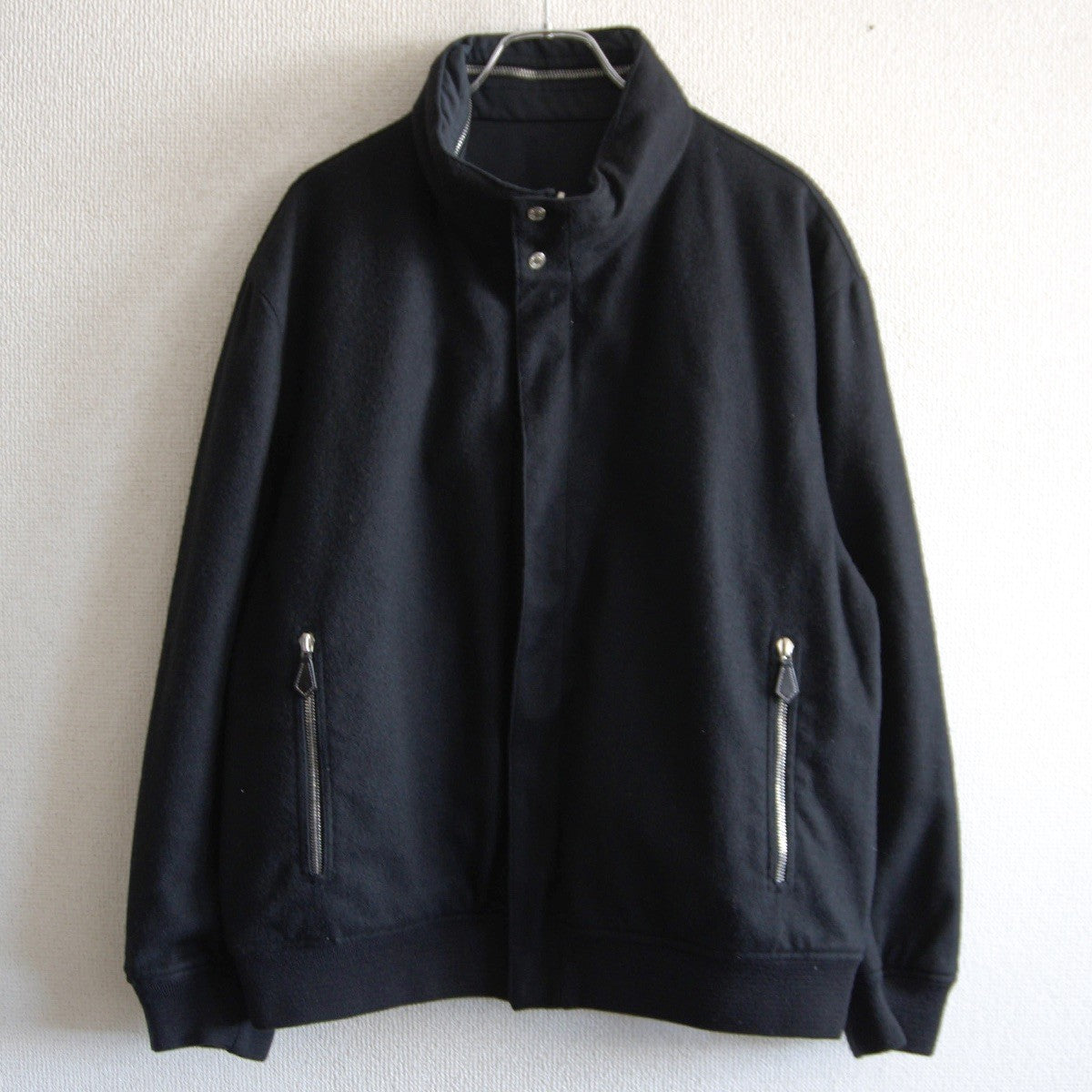 Hermes Cashmere Nylon Reversible Jacket Size 54