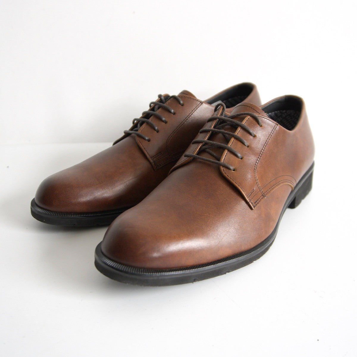 REGAL Plain Toe Leather Shoes Size 25EEE