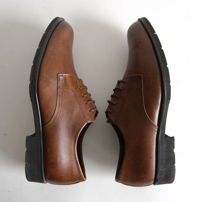 REGAL Plain Toe Leather Shoes Size 25EEE