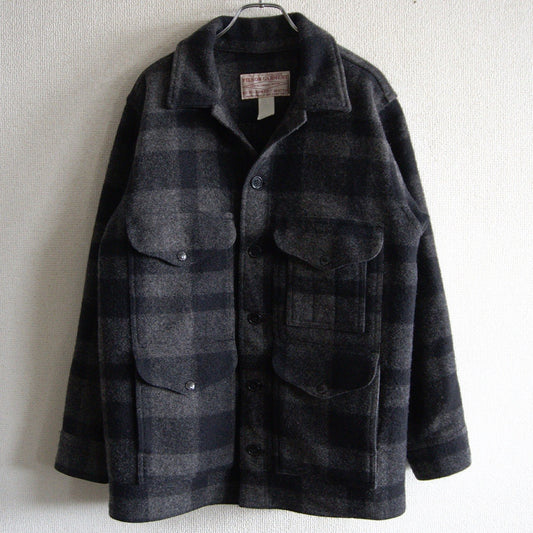 Filson Mackinaw Cruiser Jacket Gray Size 38