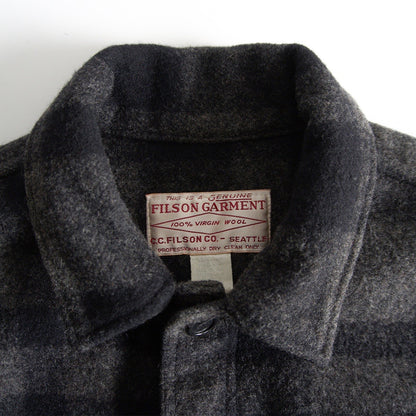 Filson Mackinaw Cruiser Jacket Gray Size 38