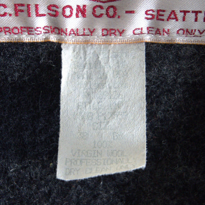 Filson Mackinaw Cruiser Jacket Gray Size 38