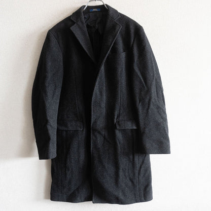 POLO RALPH LAUREN Wool Chester Coat Dark Gray Size 38R
