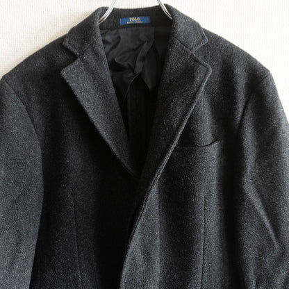 POLO RALPH LAUREN Wool Chester Coat Dark Gray Size 38R