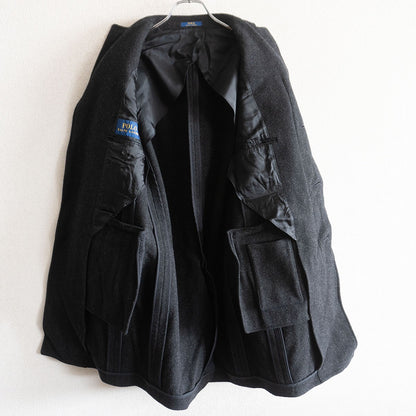 POLO RALPH LAUREN Wool Chester Coat Dark Gray Size 38R