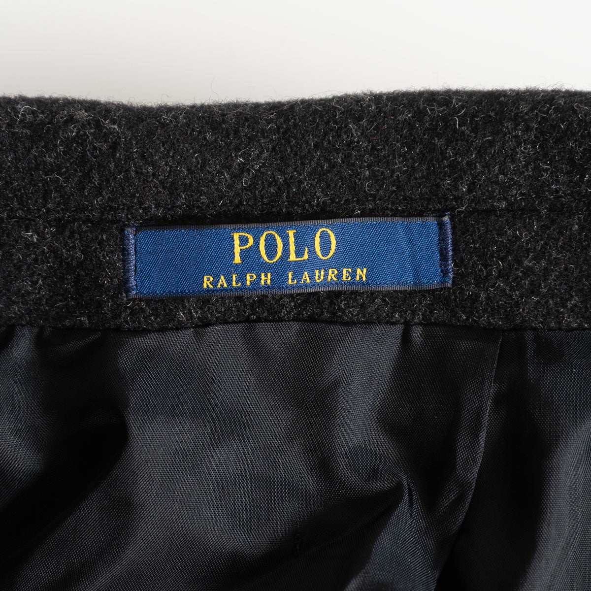 POLO RALPH LAUREN Wool Chester Coat Dark Gray Size 38R