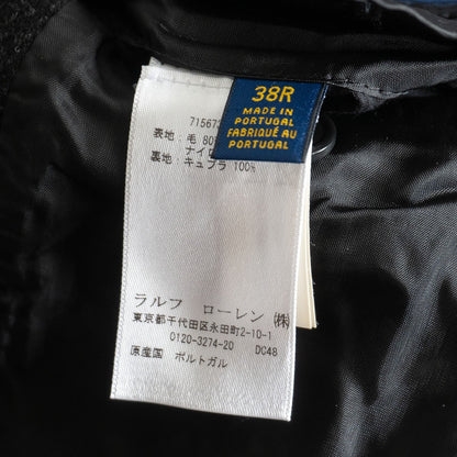 POLO RALPH LAUREN Wool Chester Coat Dark Gray Size 38R