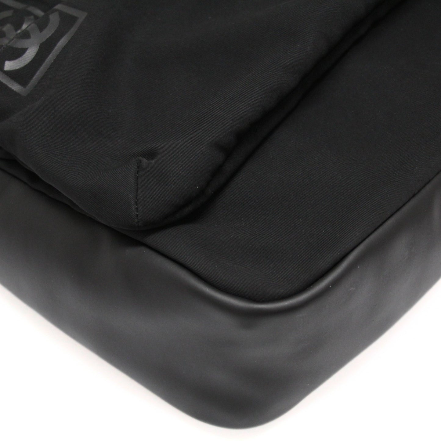 CHANEL Chanel Sport Nylon Messenger Bag Black Size ONE SIZE