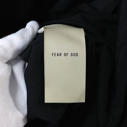 FEAR OF GOD Nylon Blend Zip Jacket Black Size M