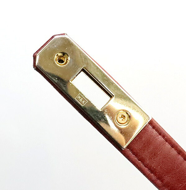 Luxury Real Crocodile Handbag Bordeaux GHW Size ONE SIZE