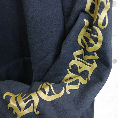 CHROME HEARTS Old English Logo Hoodie Black/Olive Size L