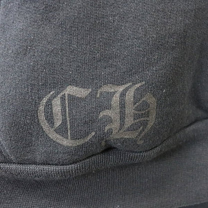 CHROME HEARTS Old English Logo Hoodie Black/Olive Size L