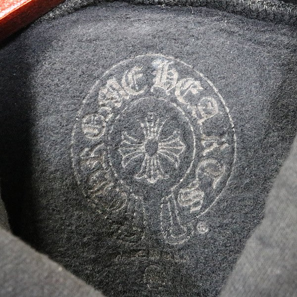CHROME HEARTS Old English Logo Hoodie Black/Olive Size L