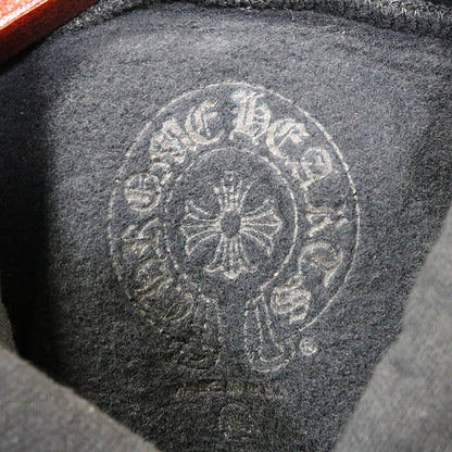 CHROME HEARTS Old English Logo Hoodie Black/Olive Size L