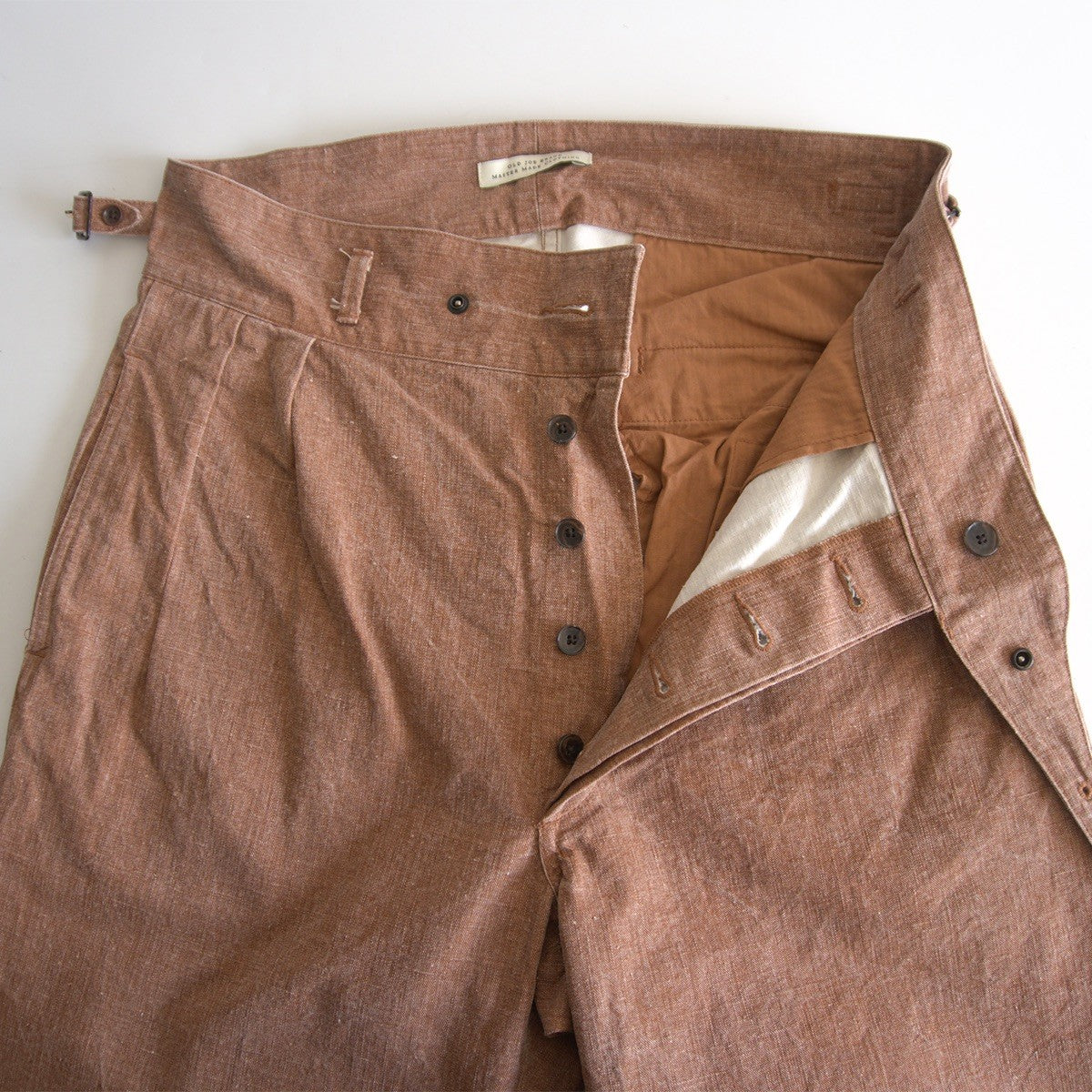 Old Joe SIDE BUCKLE GRUKHA TROUSER Pants Size 34