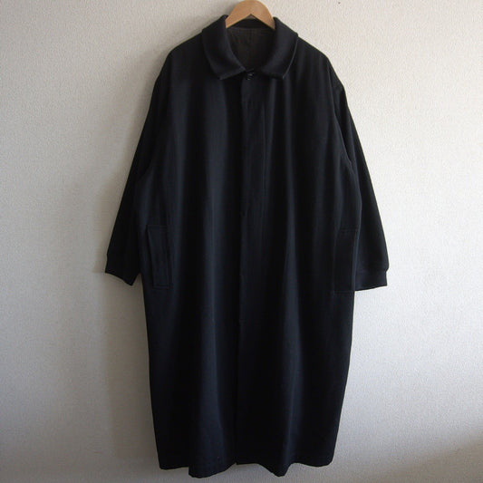 Y's for Men 90S Ribbed cuff Balmacaan coat Size S