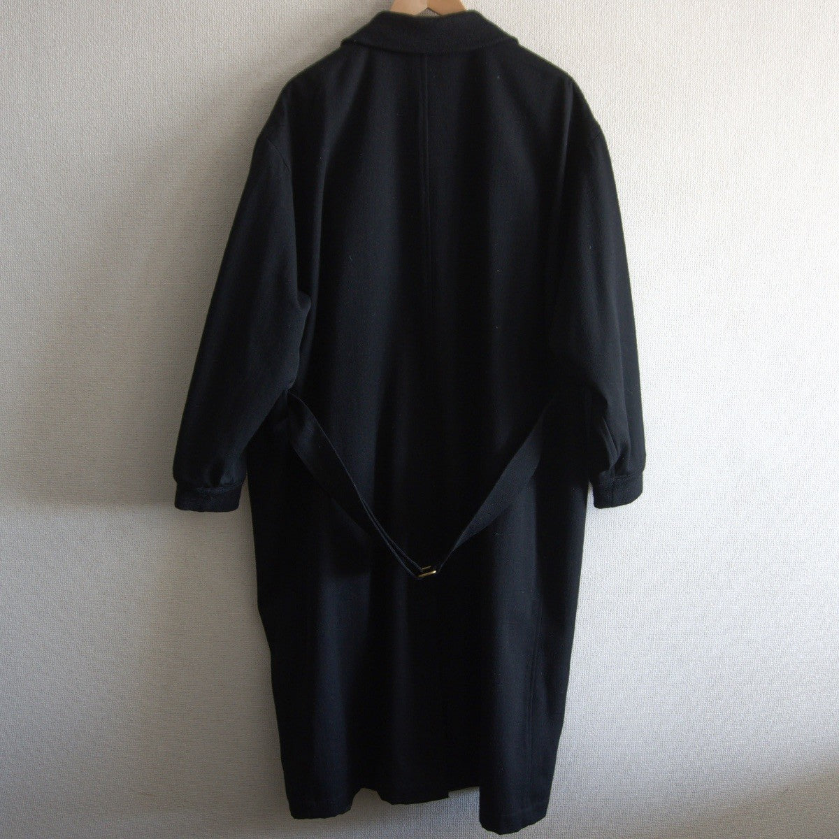 Y's for Men 90S Ribbed cuff Balmacaan coat Size S