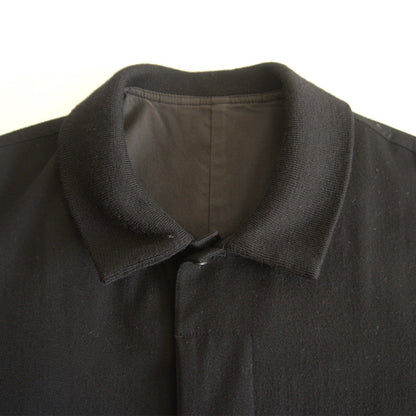 Y's for Men 90S Ribbed cuff Balmacaan coat Size S
