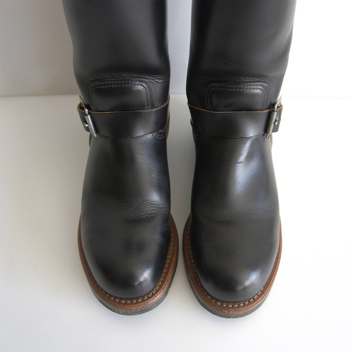 REDWING 9268 Engineer Boots "Tea Core" Leather Size 8