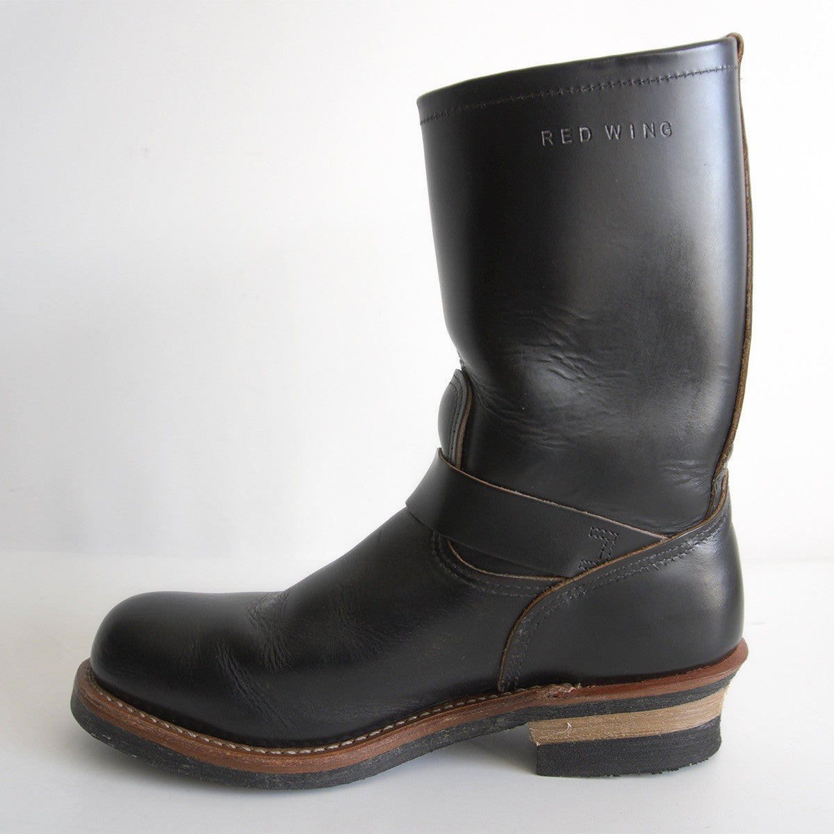 REDWING 9268 Engineer Boots "Tea Core" Leather Size 8