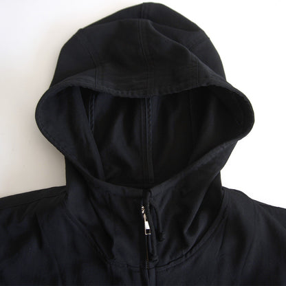 Y's for Men 90S Wool Hooded Zip Coat Size L