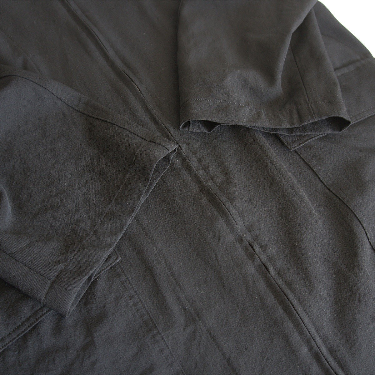 Y's for Men 90S Wool Hooded Zip Coat Size L