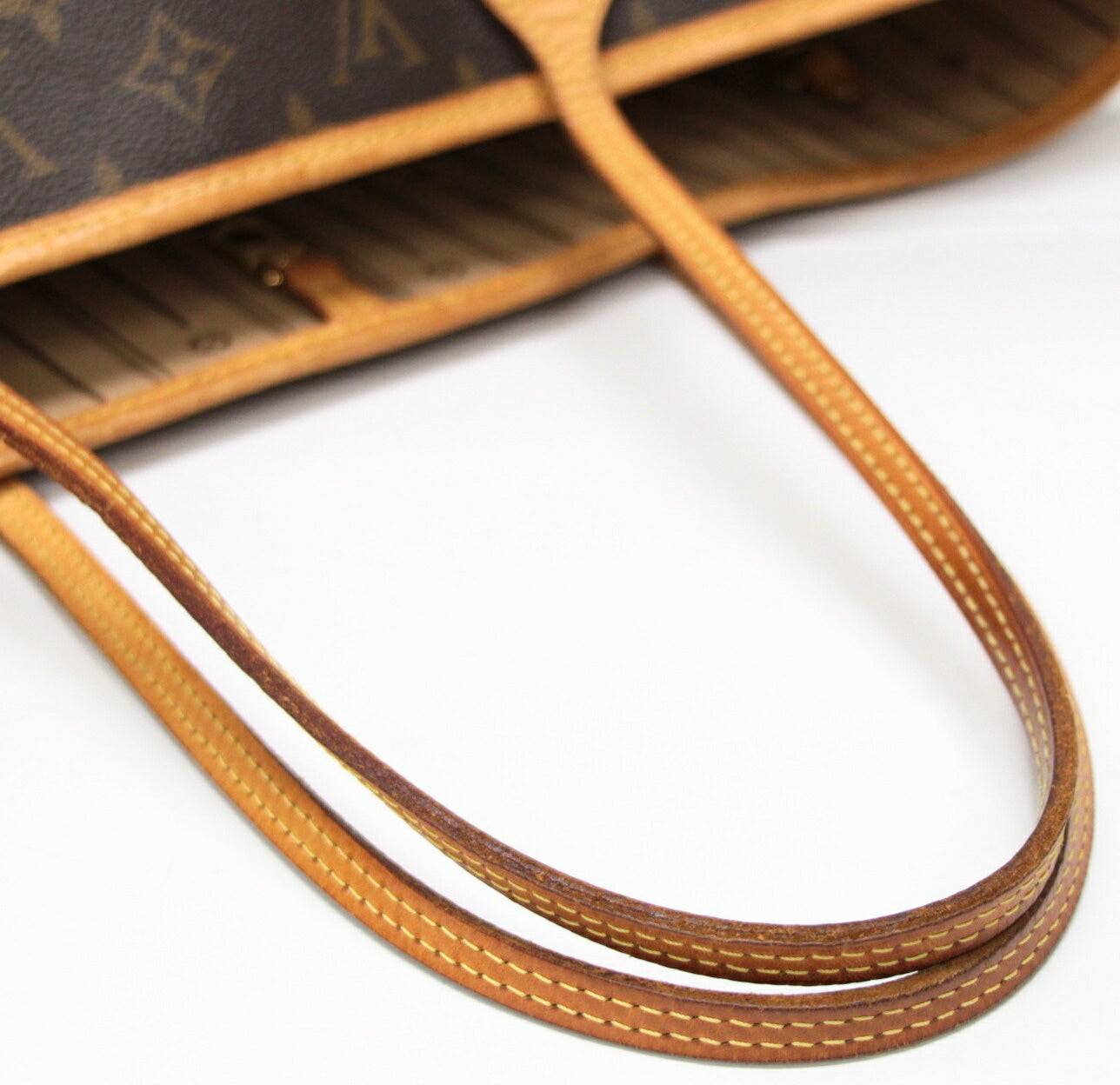 Louis Vuitton Neverfull MM Monogram Bag Brown Size ONE SIZE