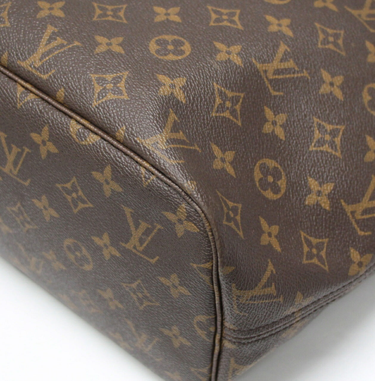 Louis Vuitton Neverfull MM Monogram Bag Brown Size ONE SIZE