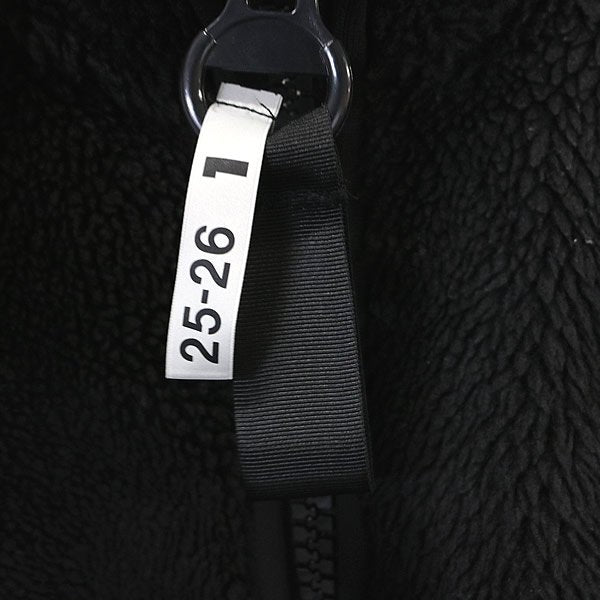 MIHARA YASUHIRO 25AW Wide Boa Big Zip Blouson Black Size 48