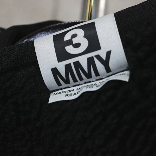 MIHARA YASUHIRO 25AW Wide Boa Big Zip Blouson Black Size 48