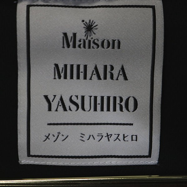 MIHARA YASUHIRO 25AW Wide Boa Big Zip Blouson Black Size 48