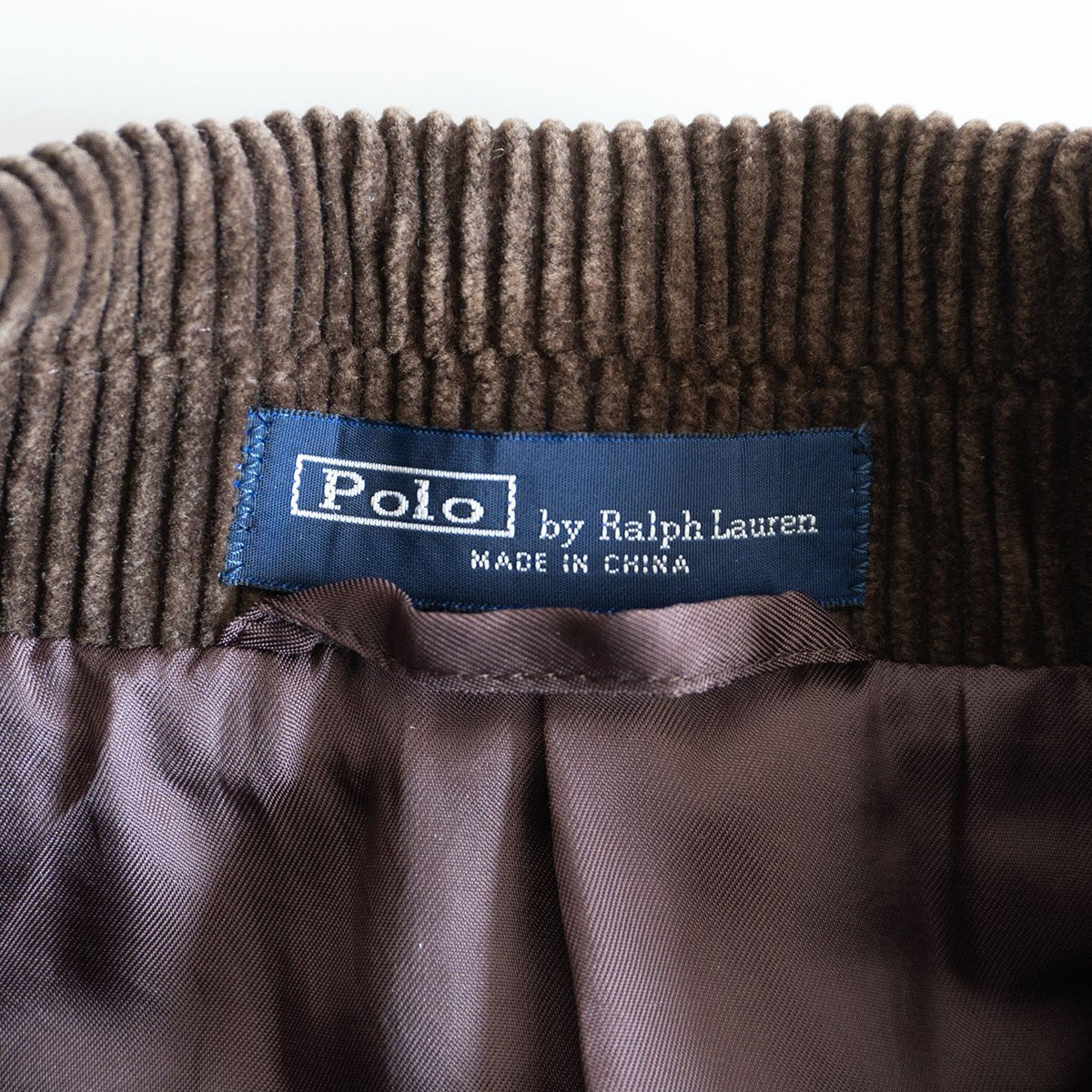 POLO RALPH LAUREN Leather Patch Corduroy Jacket Size XS