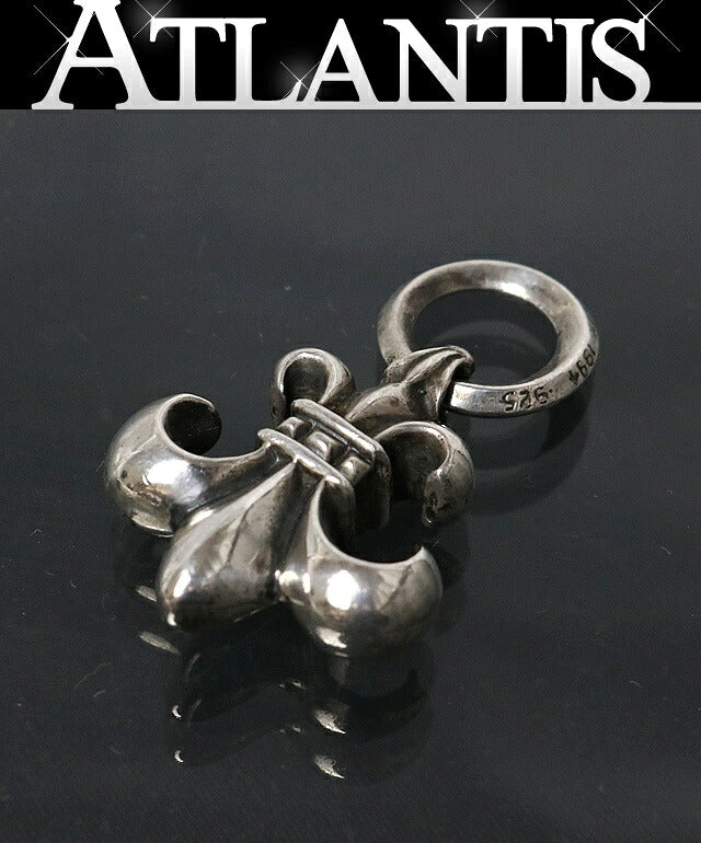CHROME HEARTS Old BS Fleur Charm Silver SV925 Size ONE SIZE