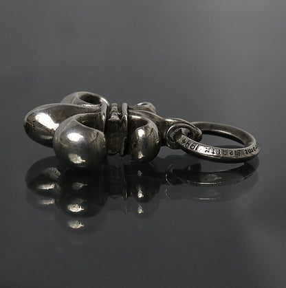 CHROME HEARTS Old BS Fleur Charm Silver SV925 Size ONE SIZE