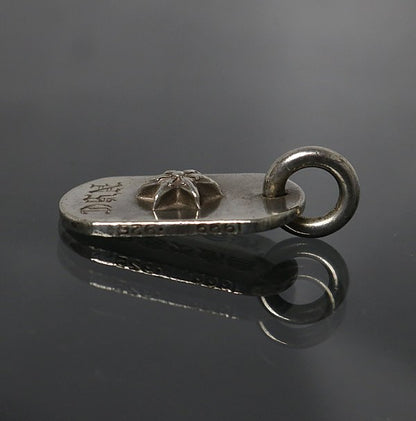 CHROME HEARTS Raised Star Dog Tag Pendant Size ONE SIZE